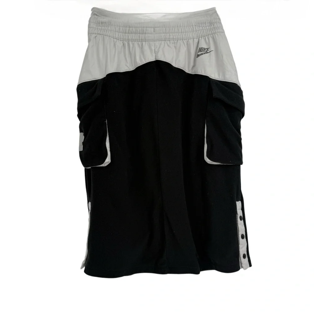 Nike Sportswear Thunder Skirt Black/ Grey Girls Size XL Pull On Fleece Pockets